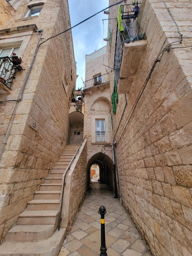 Giovinazzo Historic Apulia Old Town Stone House With Private Patio 아파트 외부 사진